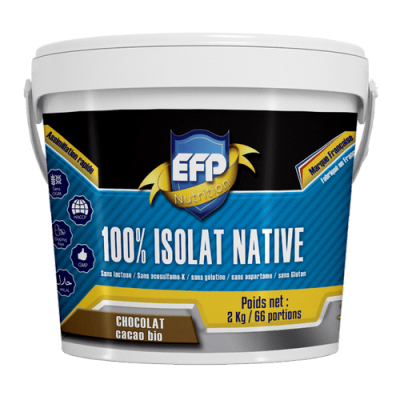 100 isolat native efp nutrition