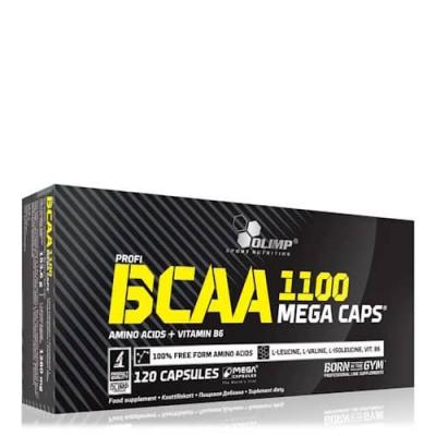 Bcaa 1100 mega caps 120 gelules olimp sport nutrition