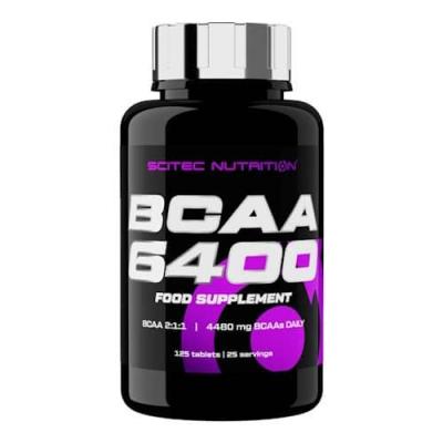 Bcaa 6400 125 comprimes scitec nutrition