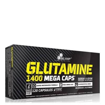 Glutamine 1400 mega caps 120 gelules olimp sport nutrition