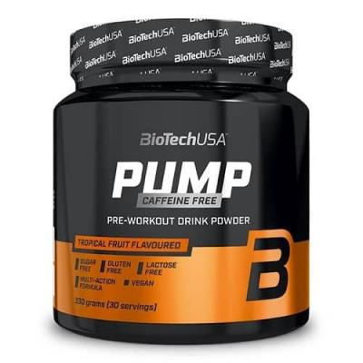 Pump caffeine free biotech usa